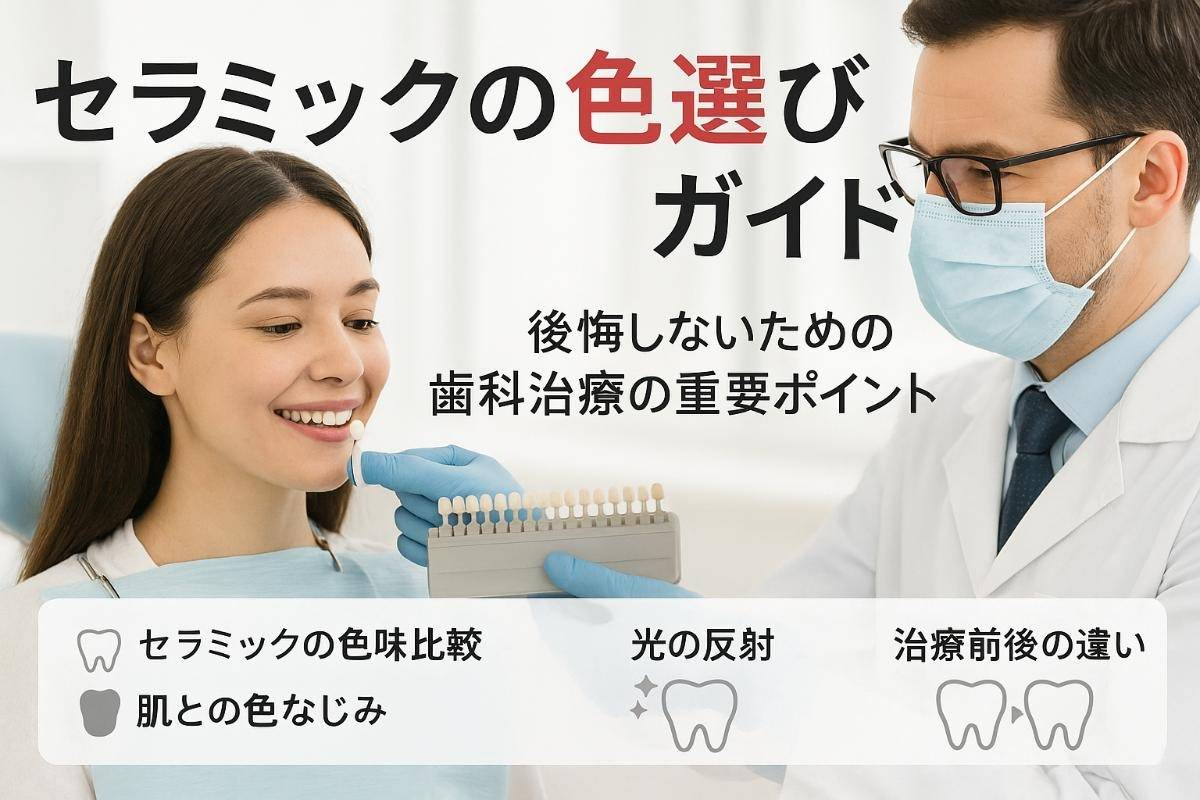 セラミックの色を選ぶ方法徹底解説と失敗しない歯科治療ポイント