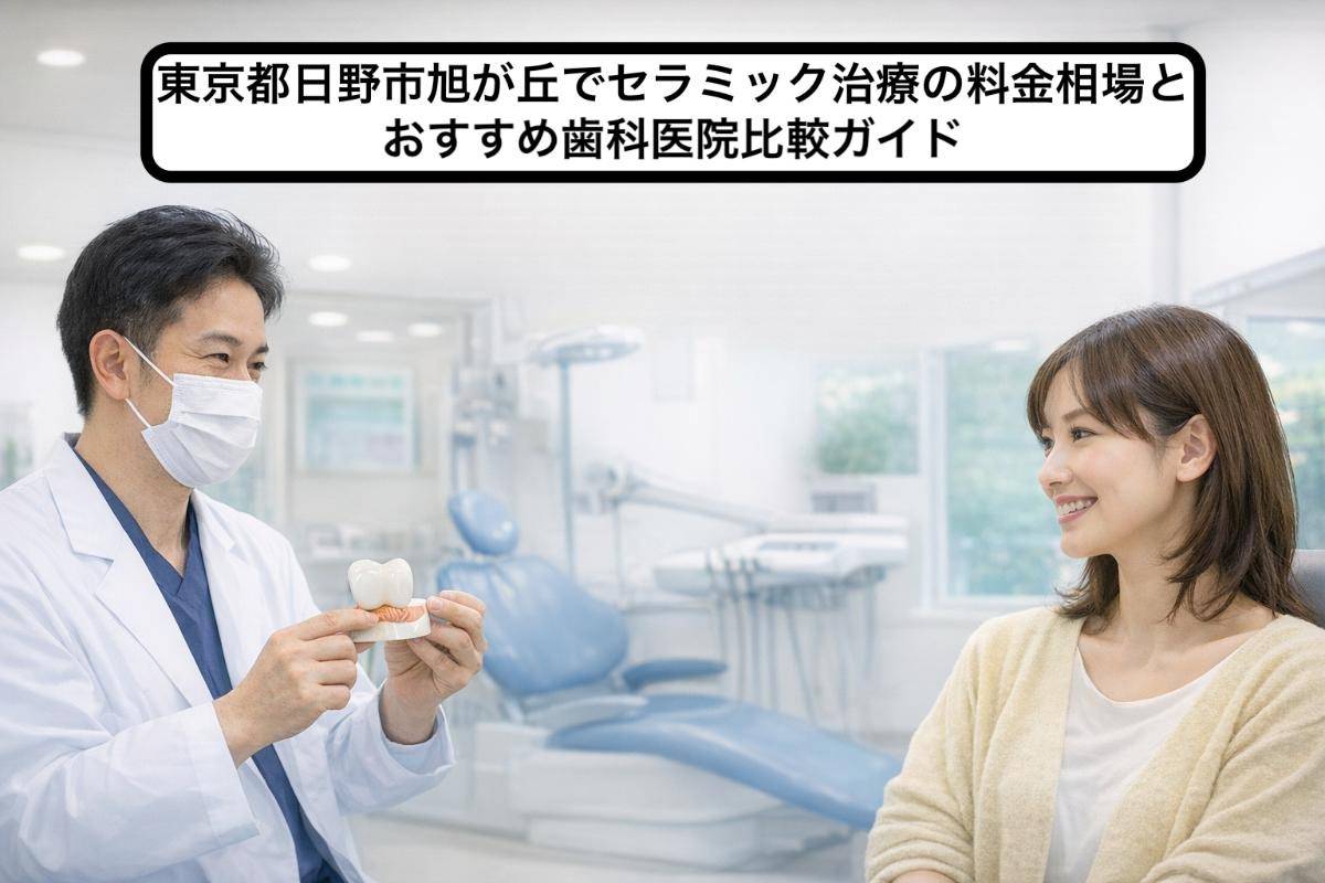 東京都日野市旭が丘でセラミック治療の料金相場とおすすめ歯科医院比較ガイド