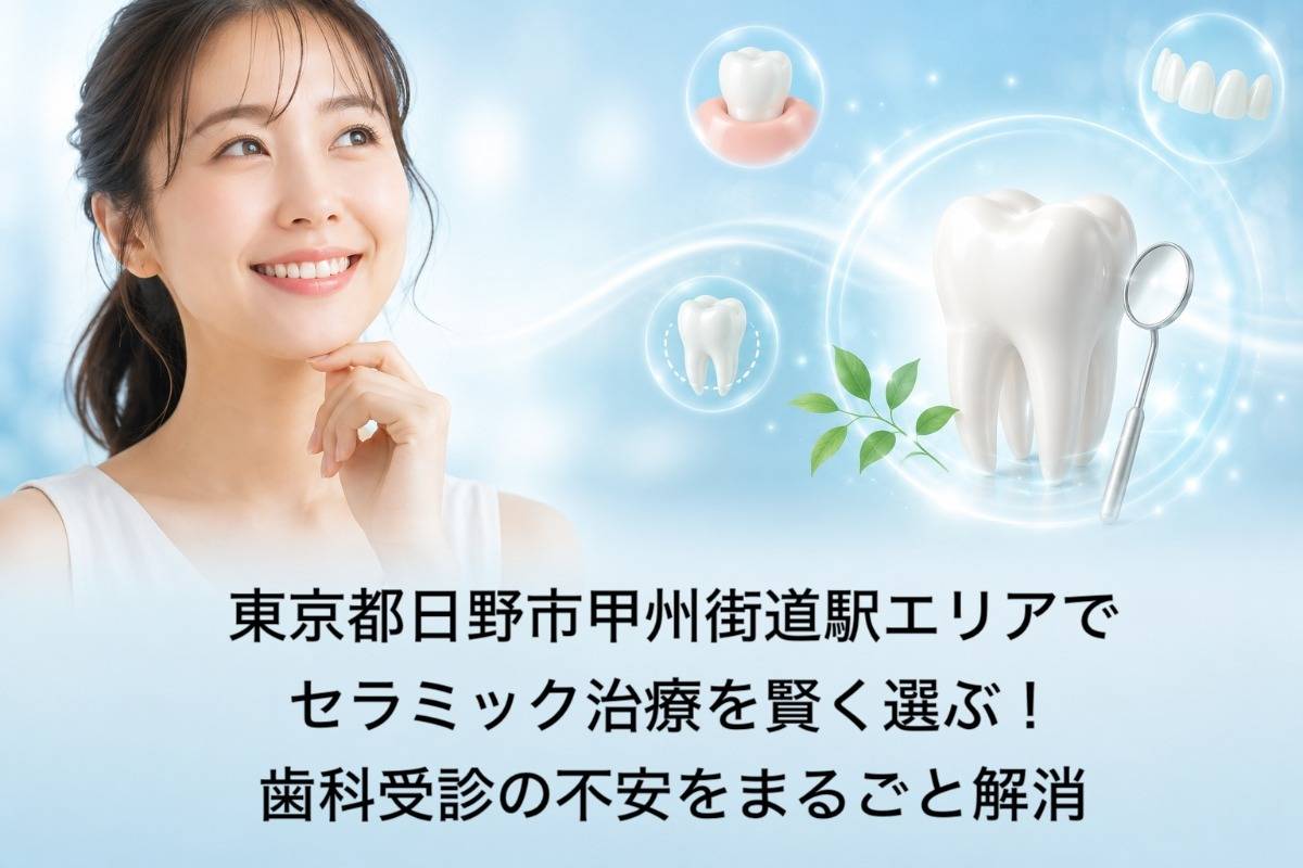 甲州街道駅周辺でセラミック治療を徹底解説！最新素材と費用・流れ・口コミもわかる